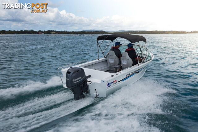 Quintrex 430 Fishabout + Yamaha F60hp 4-Stroke - Pack 4 for sale online prices