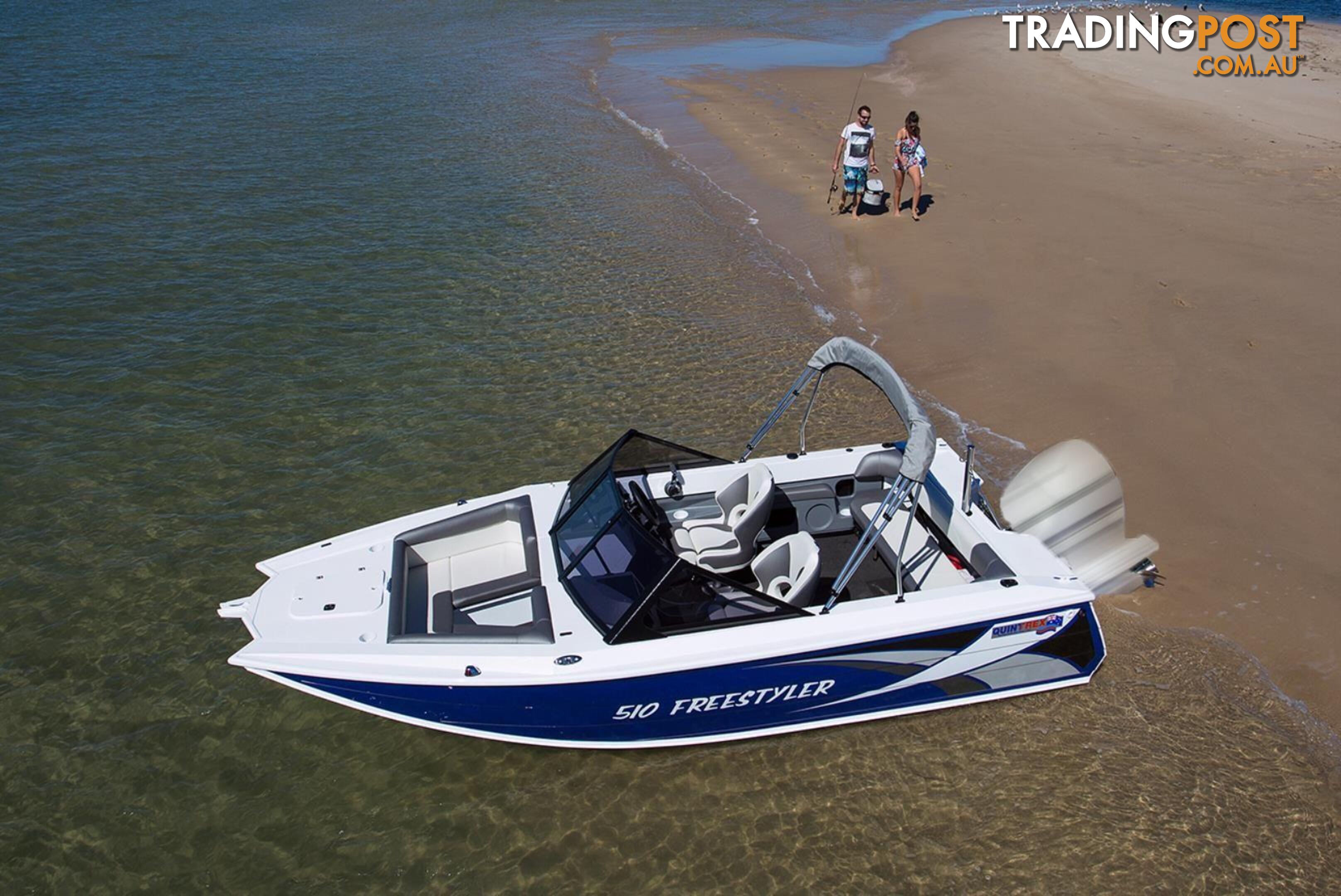 Quintrex 510 Freestyler + Yamaha F90hp 4-Stroke - Pack 1 for sale online prices