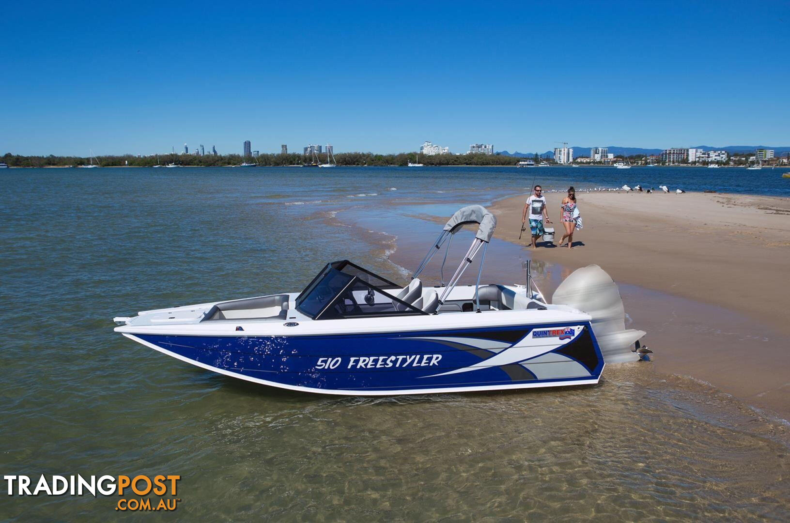 Quintrex 510 Freestyler + Yamaha F90hp 4-Stroke - Pack 1 for sale online prices