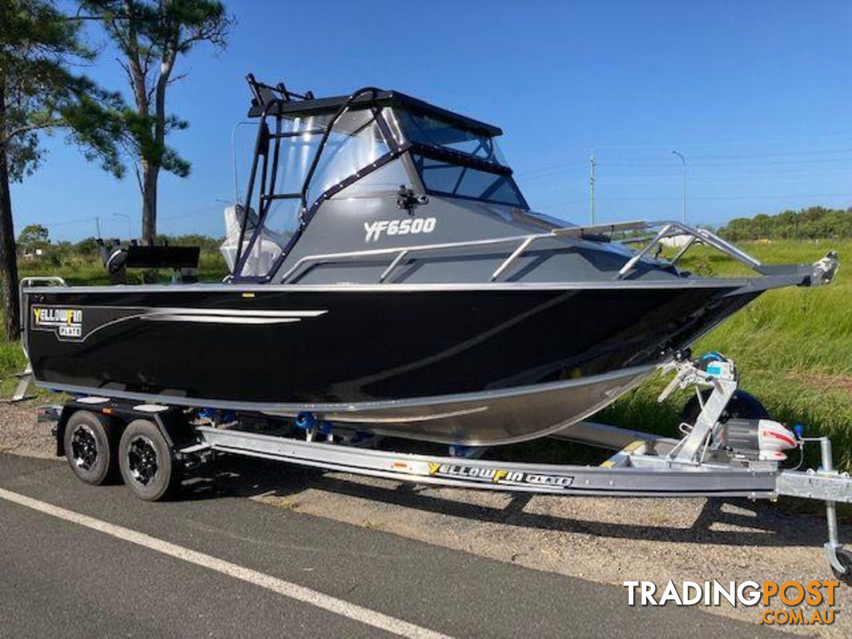 Yellowfin 6500 Folding Hard Top + Yamaha F175hp 4-Stroke - Pack 2 for sale online prices