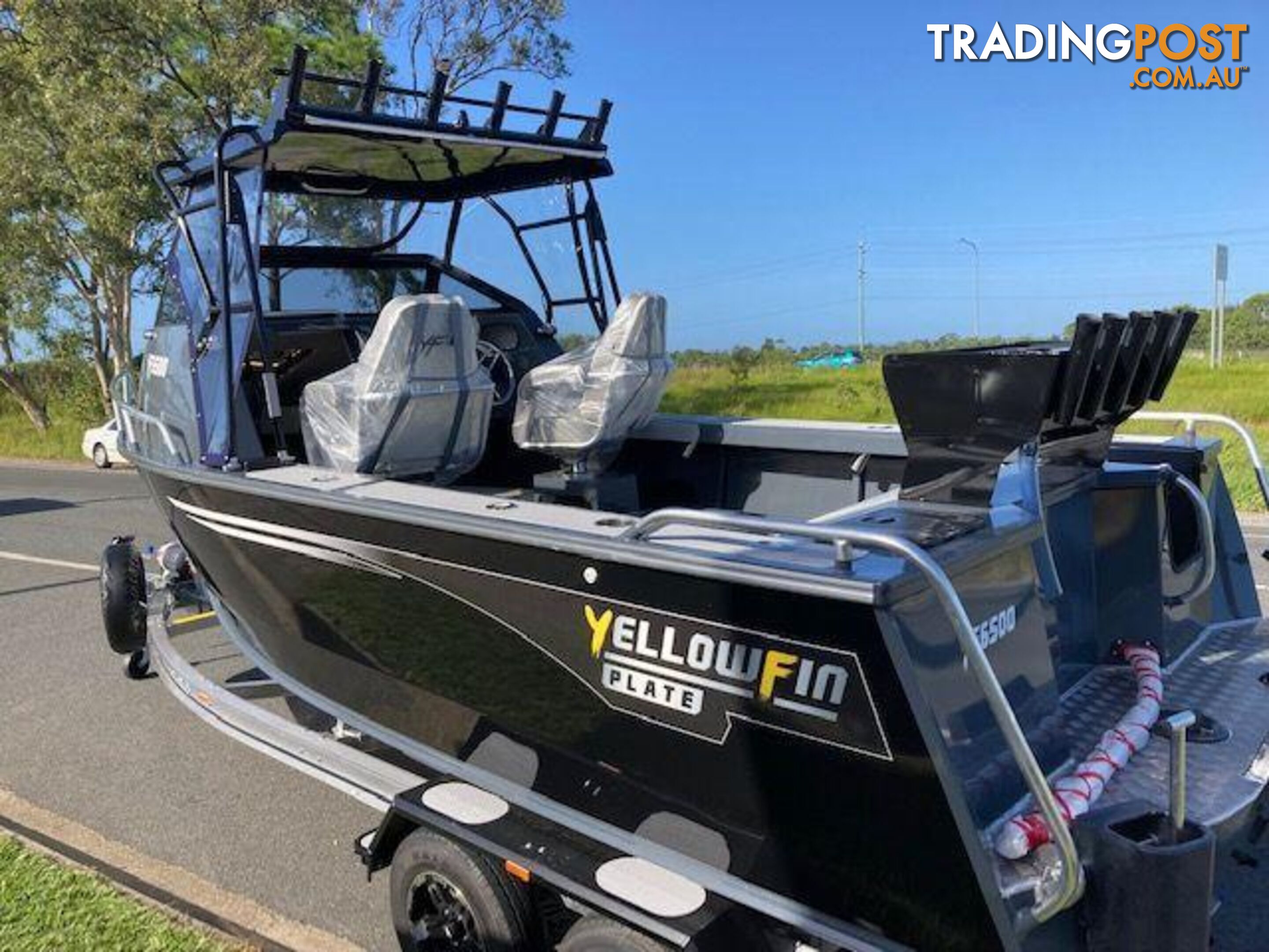 Yellowfin 6500 Folding Hard Top + Yamaha F175hp 4-Stroke - Pack 2 for sale online prices