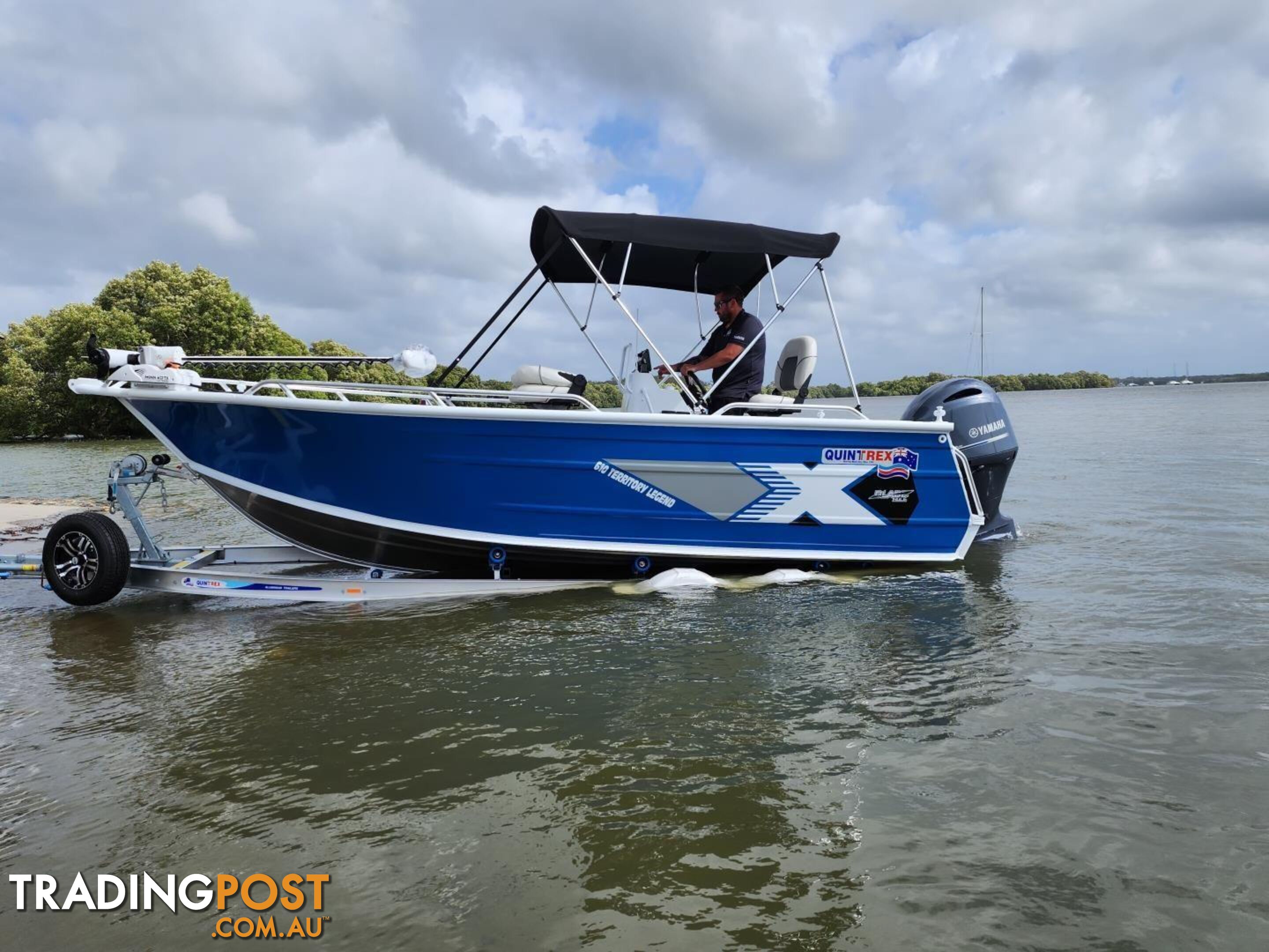 Quintrex 610 Territroy Legend + Yamaha F150HP 4-Stroke - Pack 2 for sale online prices