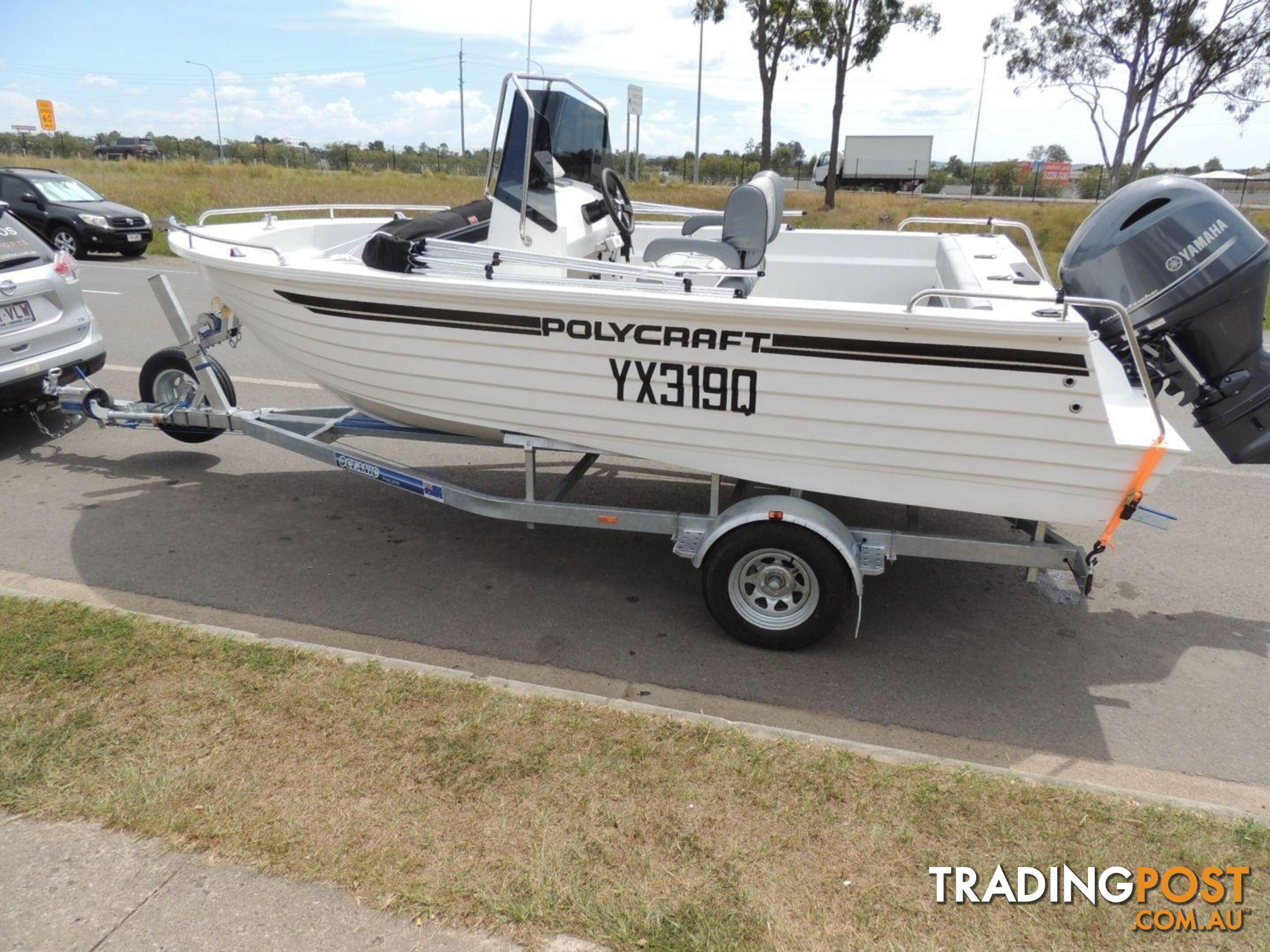 Polycraft 530 Warrior Centre Console + Yamaha F130hp 4-Stroke - Pack 4 for sale online prices