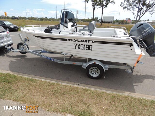 Polycraft 530 Warrior Centre Console + Yamaha F130hp 4-Stroke - Pack 4 for sale online prices