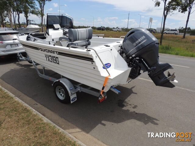 Polycraft 530 Warrior Centre Console + Yamaha F130hp 4-Stroke - Pack 4 for sale online prices