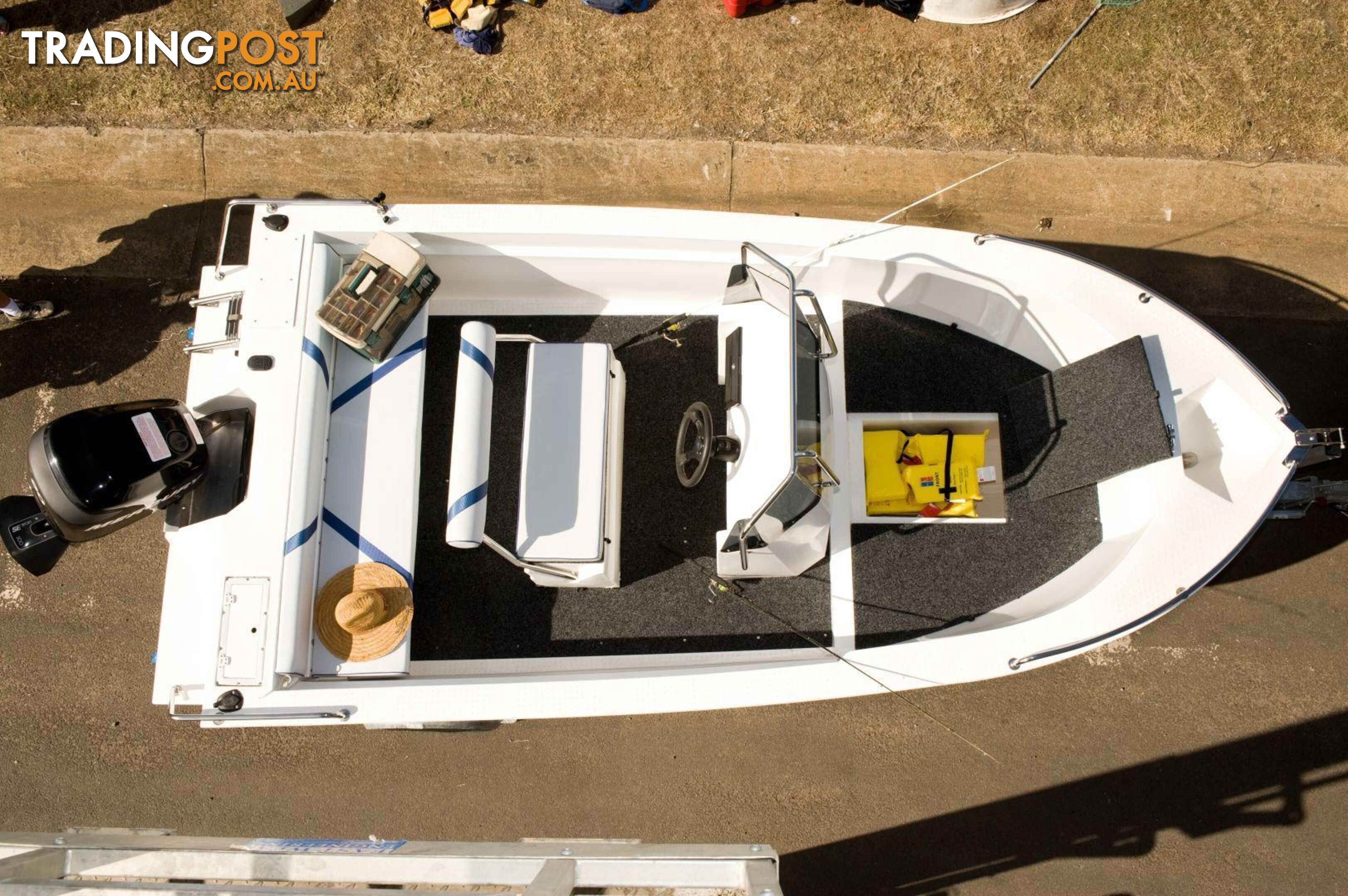 Polycraft 530 Warrior Centre Console + Yamaha F130hp 4-Stroke - Pack 4 for sale online prices