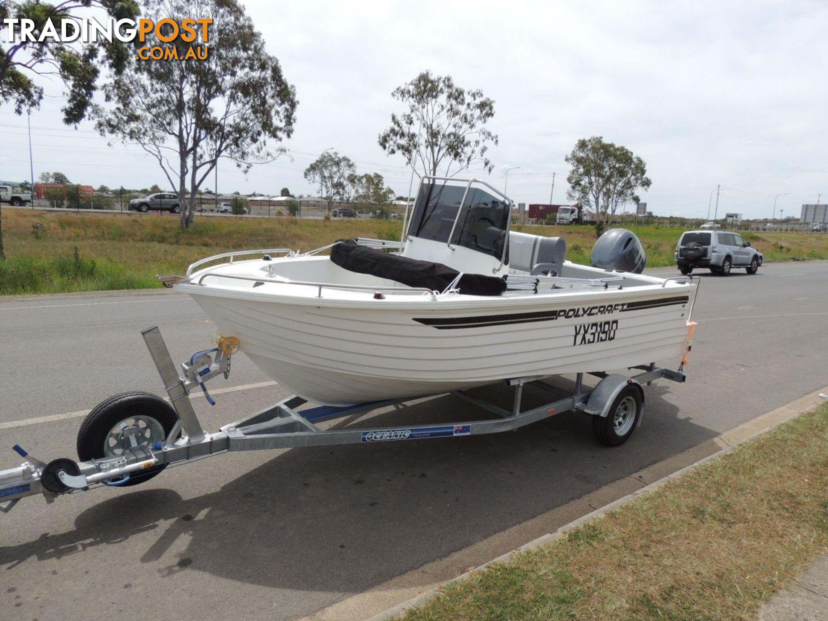 Polycraft 530 Warrior Centre Console + Yamaha F130hp 4-Stroke - Pack 4 for sale online prices