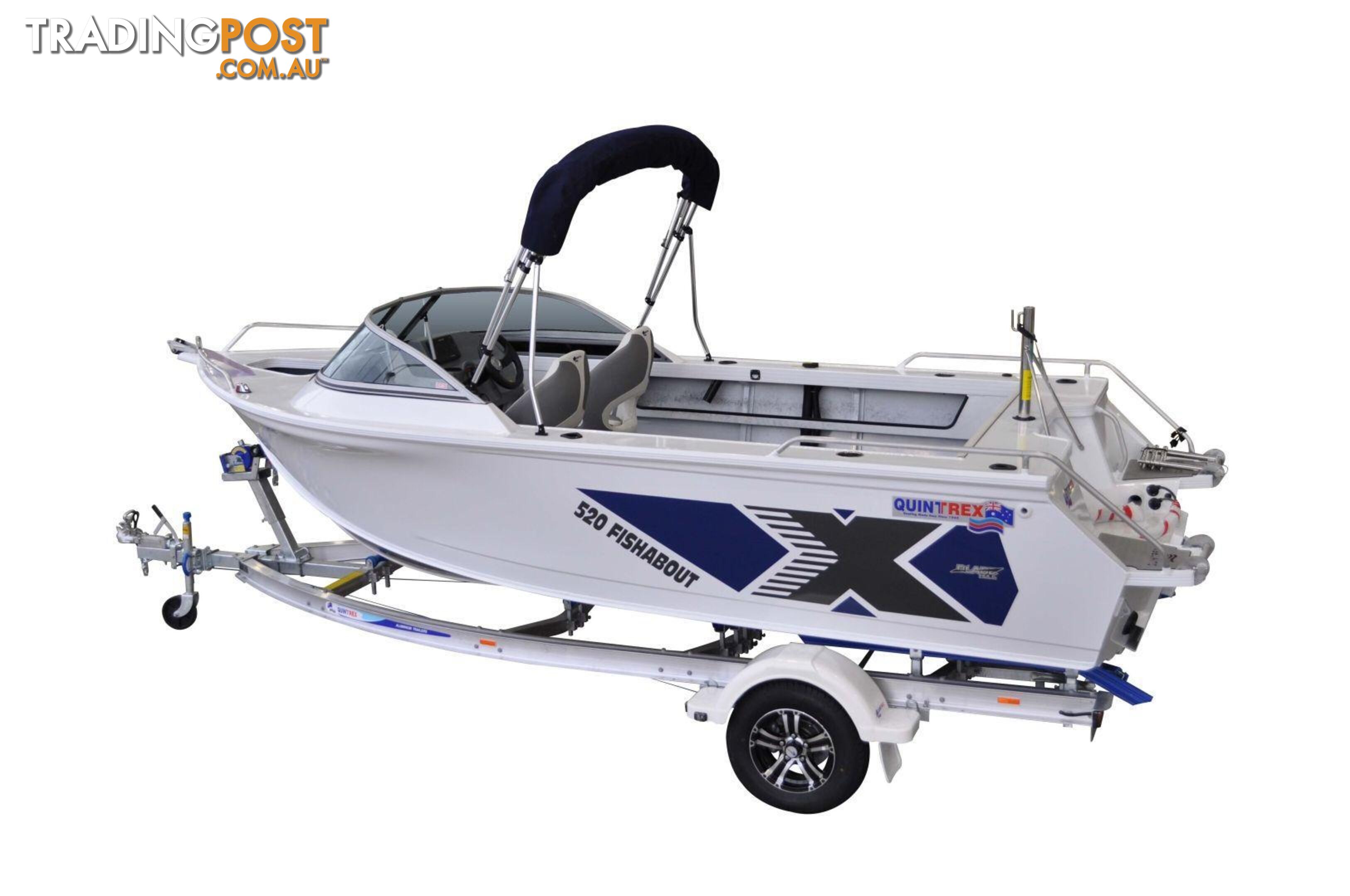 Quintrex 520 Fishabout + Yamaha F90hp 4-Stroke - Pack 2 for sale online prices