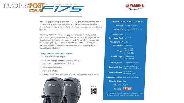 Yellowfin YF-62 Rear Console + Yamaha F175HP - PACK 3 FOR SALE - photo 4 of 19