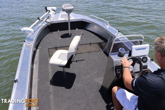 Quintrex 570 Renegade PRO SC(Side Console) + Yamaha F130hp 4-Stroke - PRO Pack for sale online prices