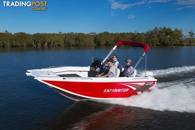 Quintrex 530 Frontier SC + Yamaha F130hp 4-Stroke - Pack 3 for sale online prices