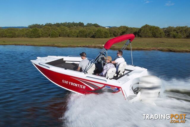 Quintrex 530 Frontier SC + Yamaha F130hp 4-Stroke - Pack 3 for sale online prices