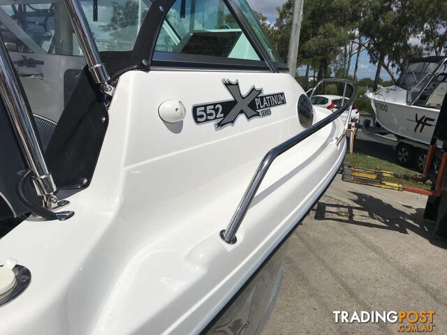 NEW 2024 EVOLUTION 552 PLATINUM FITTED WITH A YAMAHA HELM MASTER XA F150 FOURSTROKE