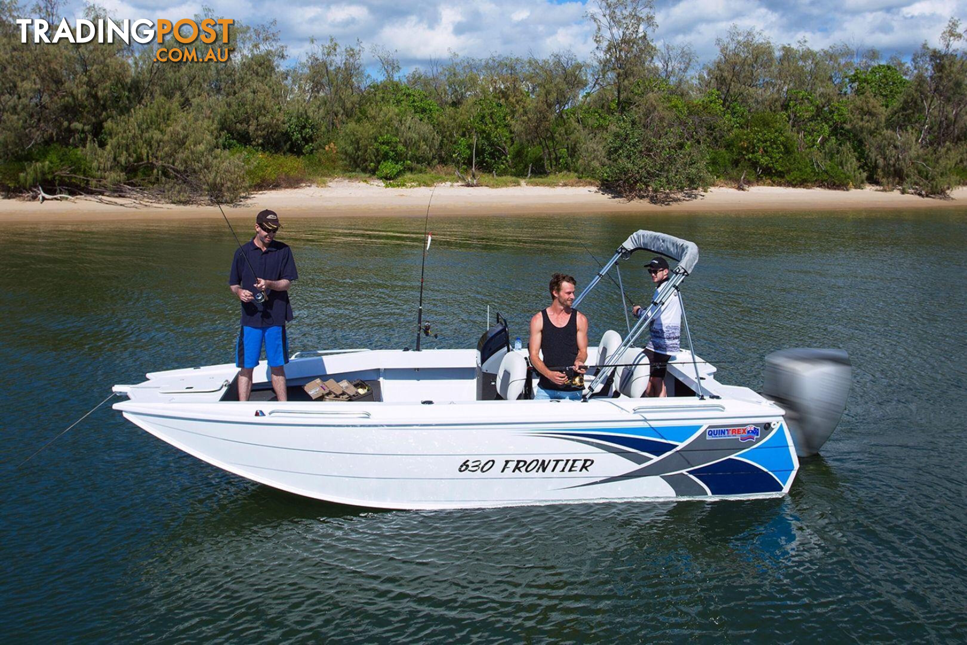 Quintrex 630 Frontier SC + Yamaha F200hp 4-Stroke - Pack 3 for sale online prices