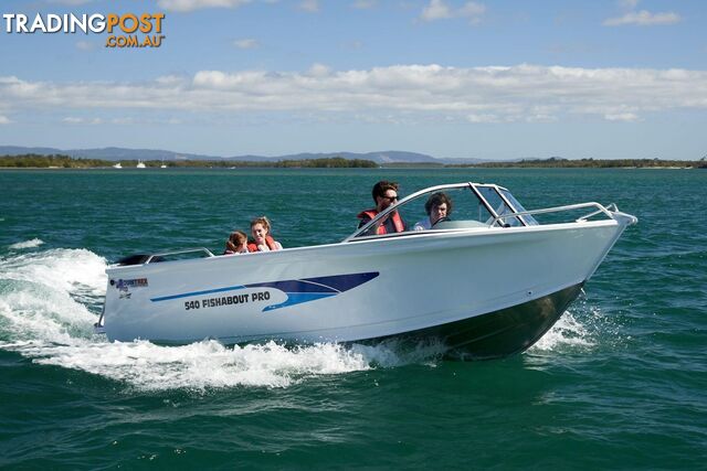 Quintrex 540 Fishabout + Yamaha F130HP 4-Stroke - PRO Pack for sale online prices