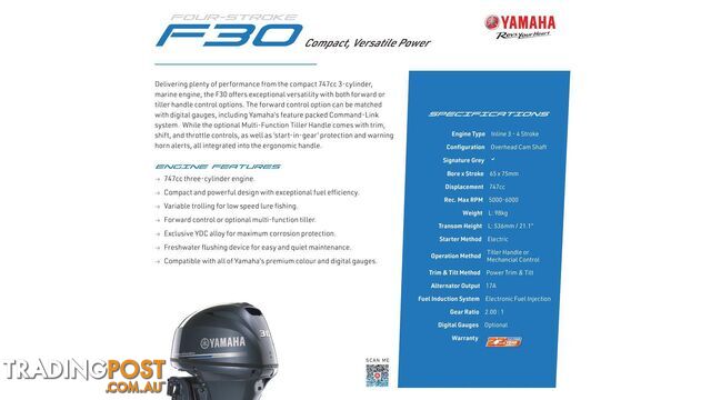 Quintrex F400 Explorer Trophy tiller steer+ Yamaha F30hp - PACK 1 FOR SALE - photo 2 of 18