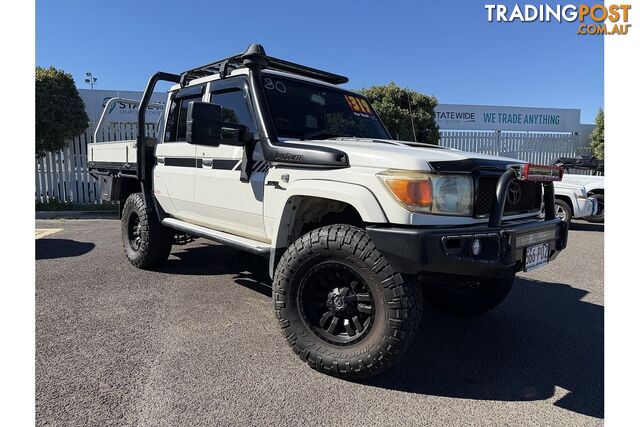 2014 TOYOTA LANDCRUISER WORKMATE VDJ79R CAB CHASSIS