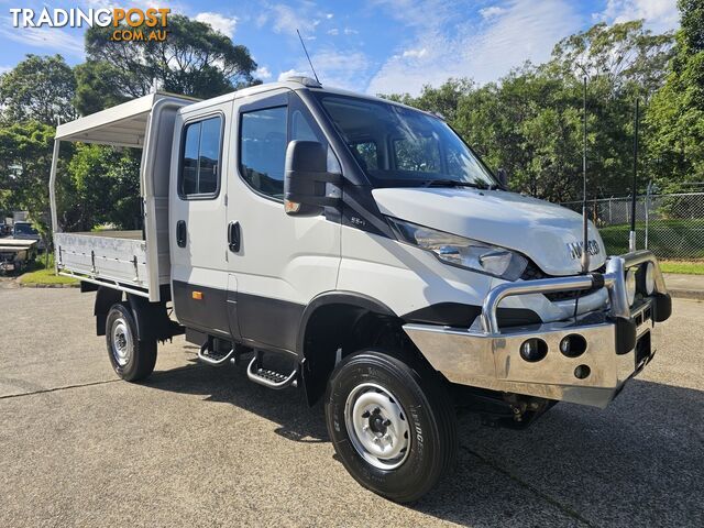 2016 Iveco Daily 55-170 4x4 4 Tonne Towing White Dual Cab 3.0l 4x4