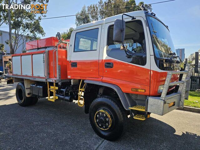 1998 Isuzu FTS 750 Dual Cab 4x4 Red Firetruck 8.2l