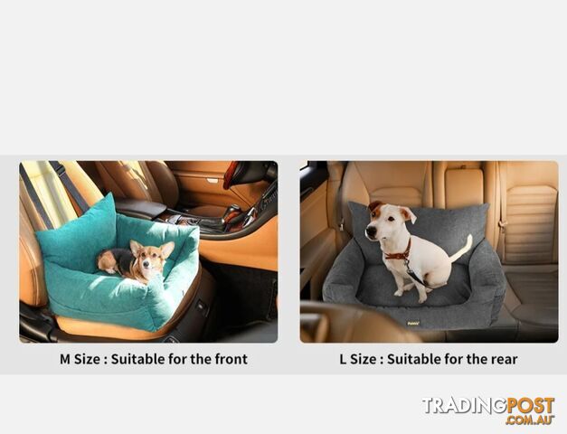 PET CAR SEAT AND SEATBELTS
