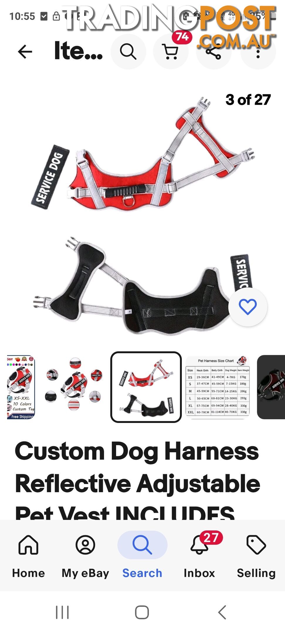 SOFT AND STURDY NO PULL DOG HARNESS 