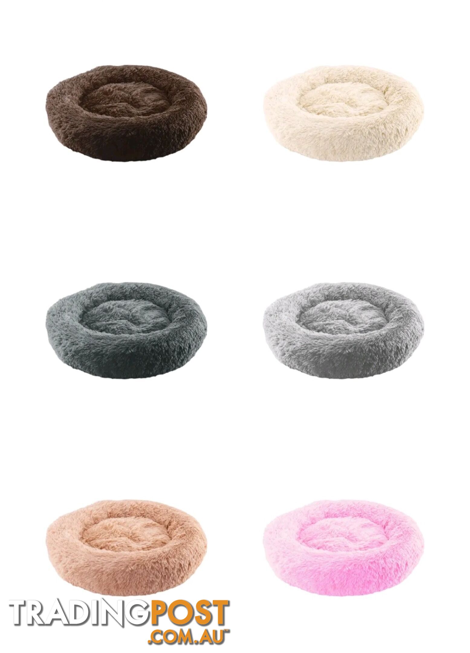 FLUFFY CALMING DONUT BEDS