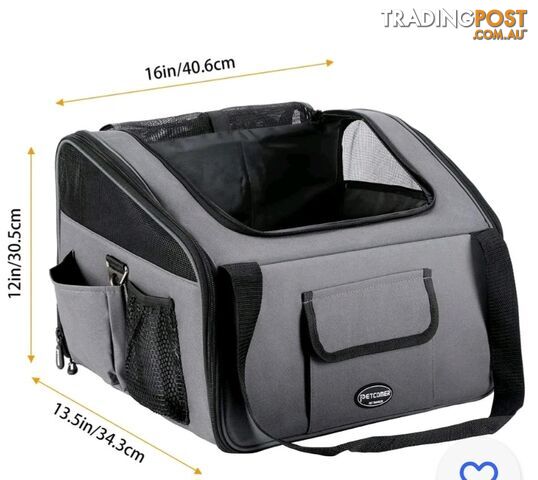 PET CARRIER AND CAR SEAT