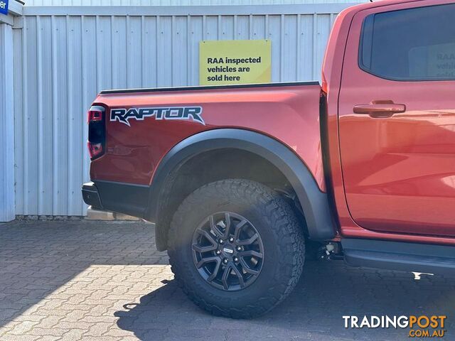 2023 Ford Ranger Raptor (No Series) Ute