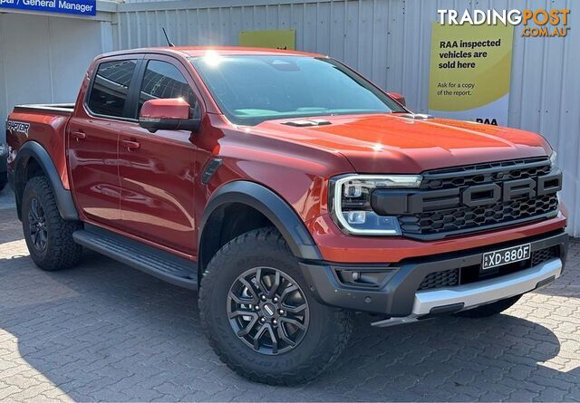 2023 Ford Ranger Raptor (No Series) Ute