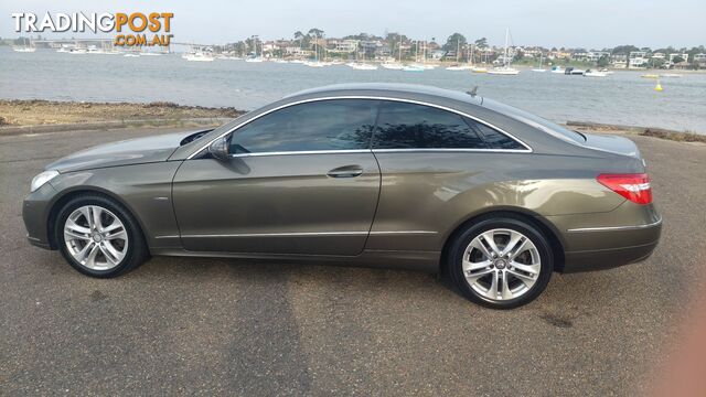 2010 Mercedes-Benz E-Class E250 Coupe Automatic