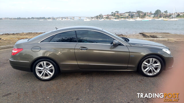 2010 Mercedes-Benz E-Class E250 Coupe Automatic