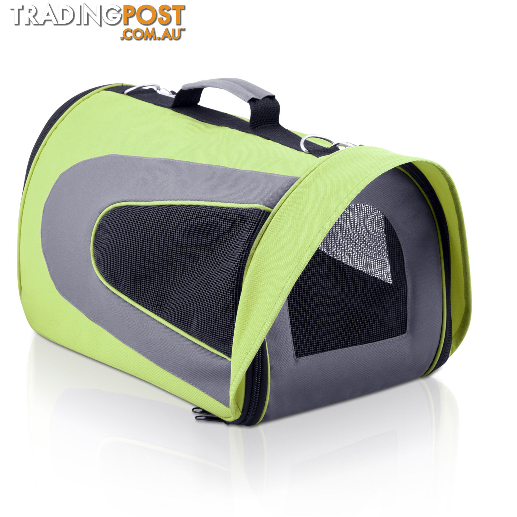 Pet Dog Cat Carrier Travel Bag XLarge Lime Green