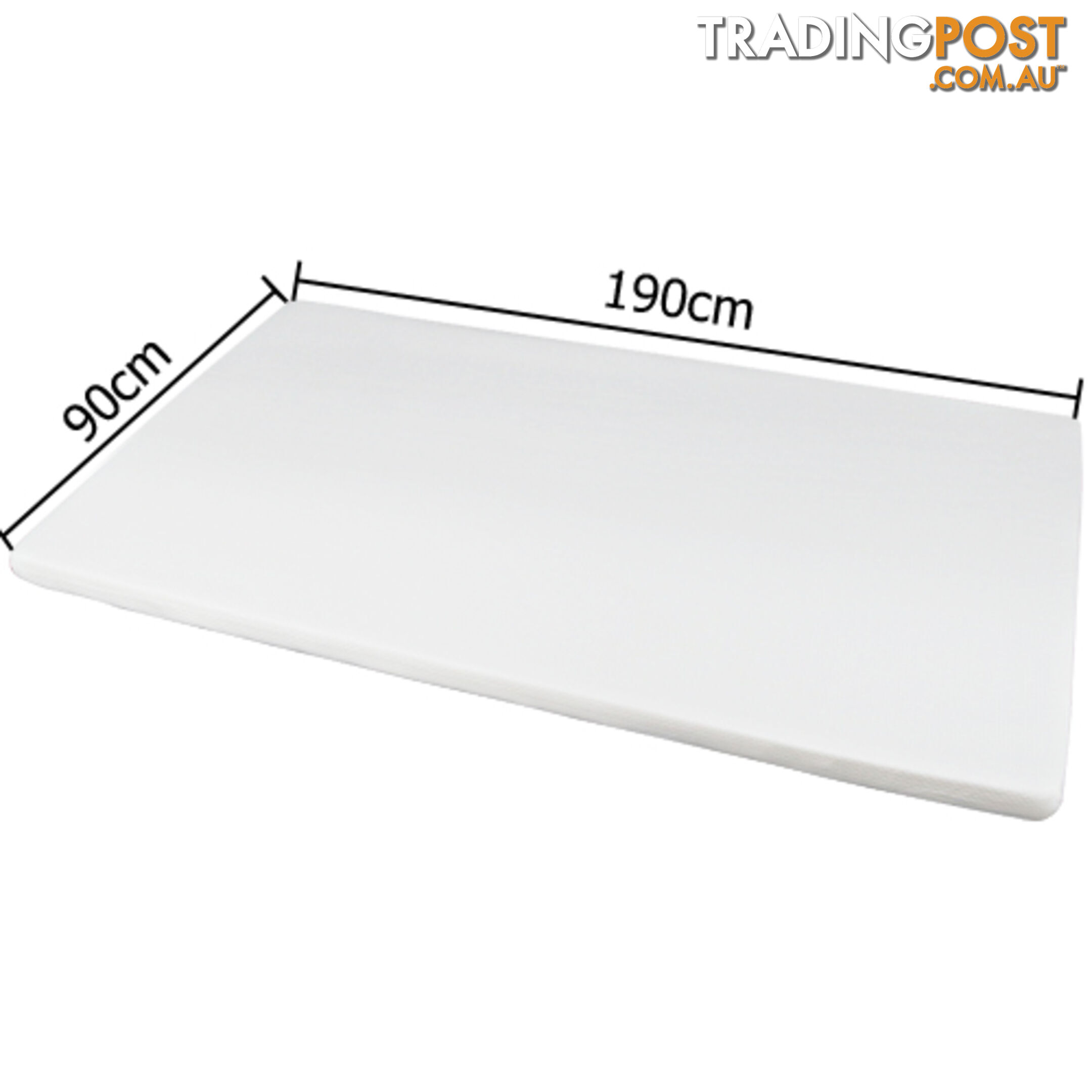 Visco Elastic Memory Foam Mattress Topper 5cm Single