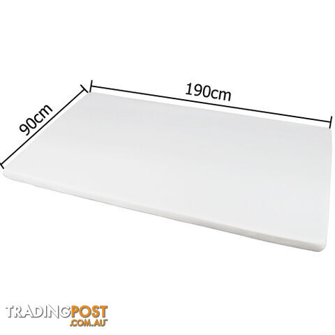 Visco Elastic Memory Foam Mattress Topper 5cm Single