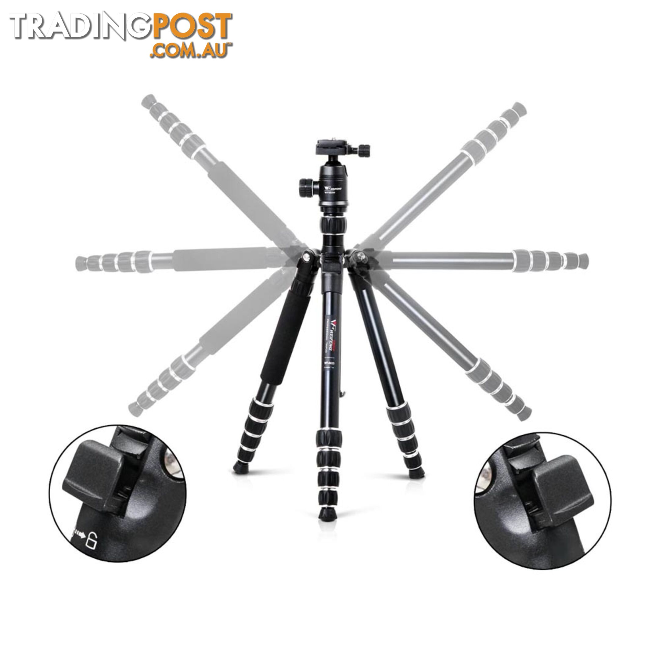 Professional 2 IN 1 Monopod/Tripod Digital Camera 152cm