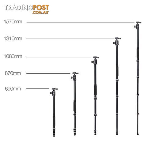 Professional 2 IN 1 Monopod/Tripod Digital Camera 152cm