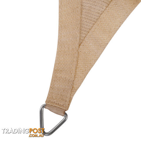 Heavy Duty Rectangle Shade Sail Canopy 3x5m Sand Beige