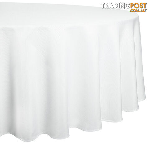 4 Pcs Wedding Table Cloth Round 305cm White