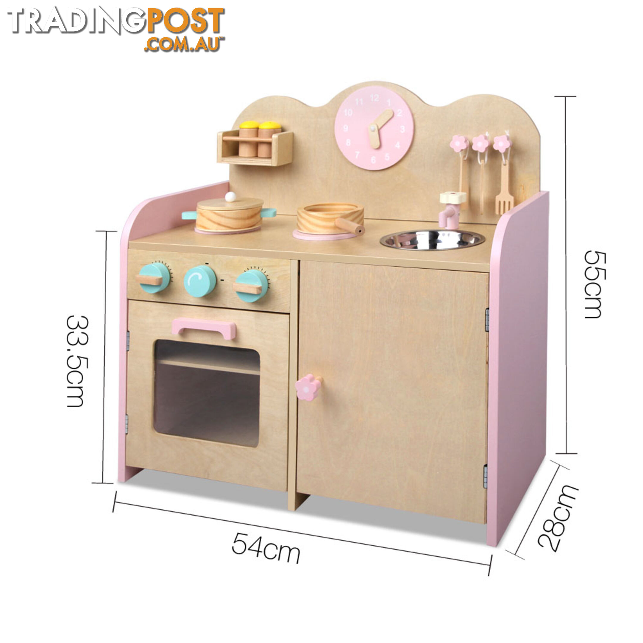 7 piece Wooden Kitchen Set