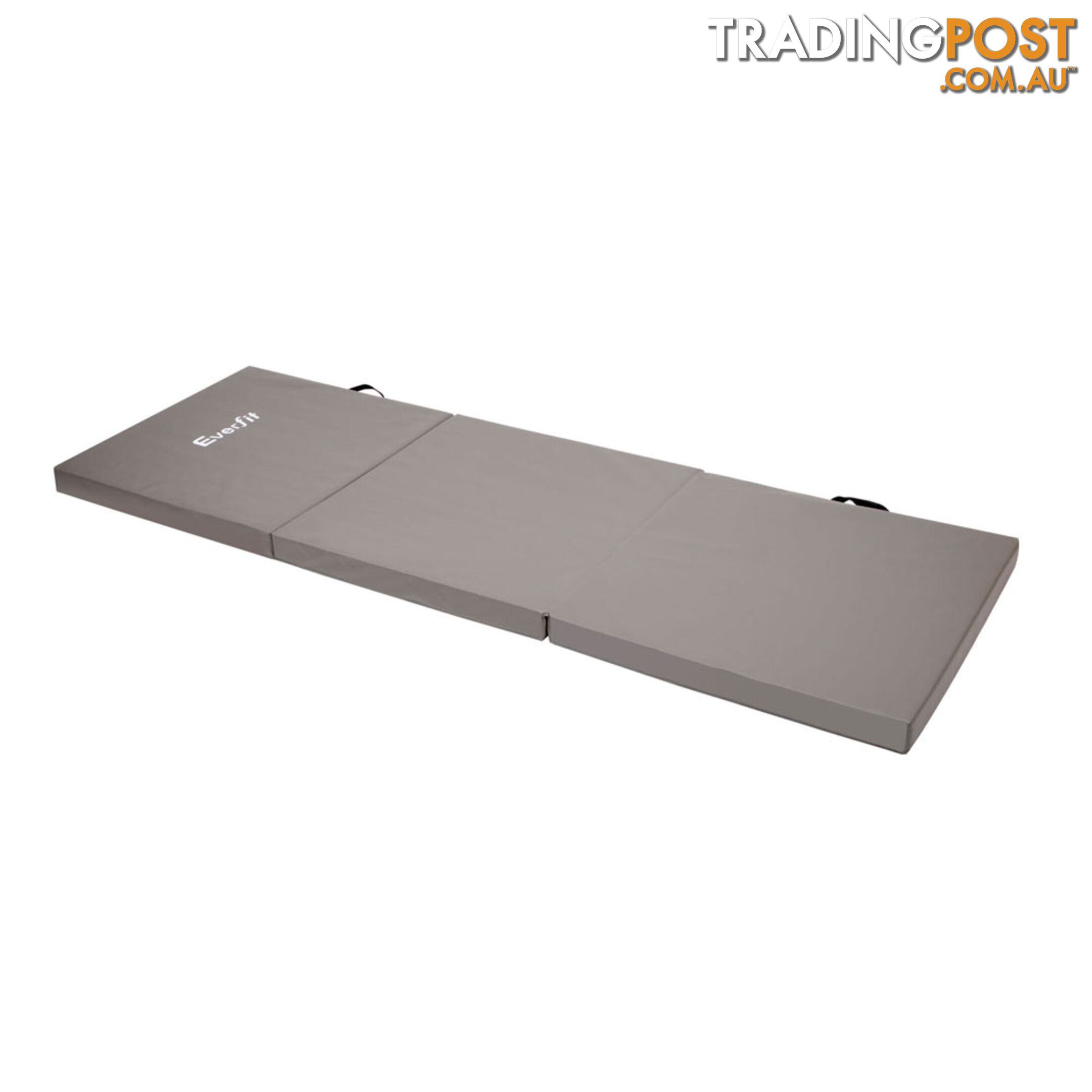 Trifold Exercise Mat Floor Grey