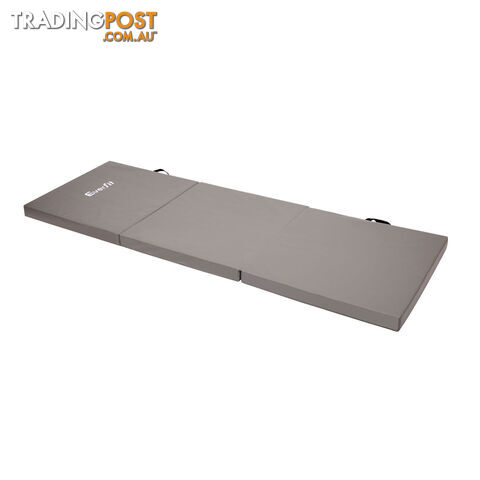 Trifold Exercise Mat Floor Grey