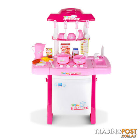 Kids Play Set Little Chef Kitchen 25 Piece - Pink - photo 3 of 8