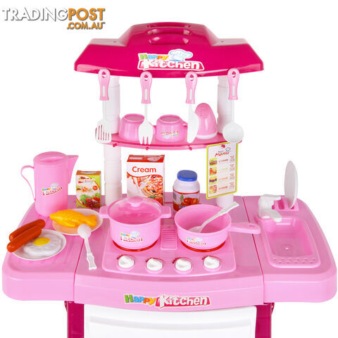 Kids Play Set Little Chef Kitchen 25 Piece - Pink - photo 5 of 8