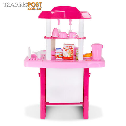 Kids Play Set Little Chef Kitchen 25 Piece - Pink - photo 4 of 8