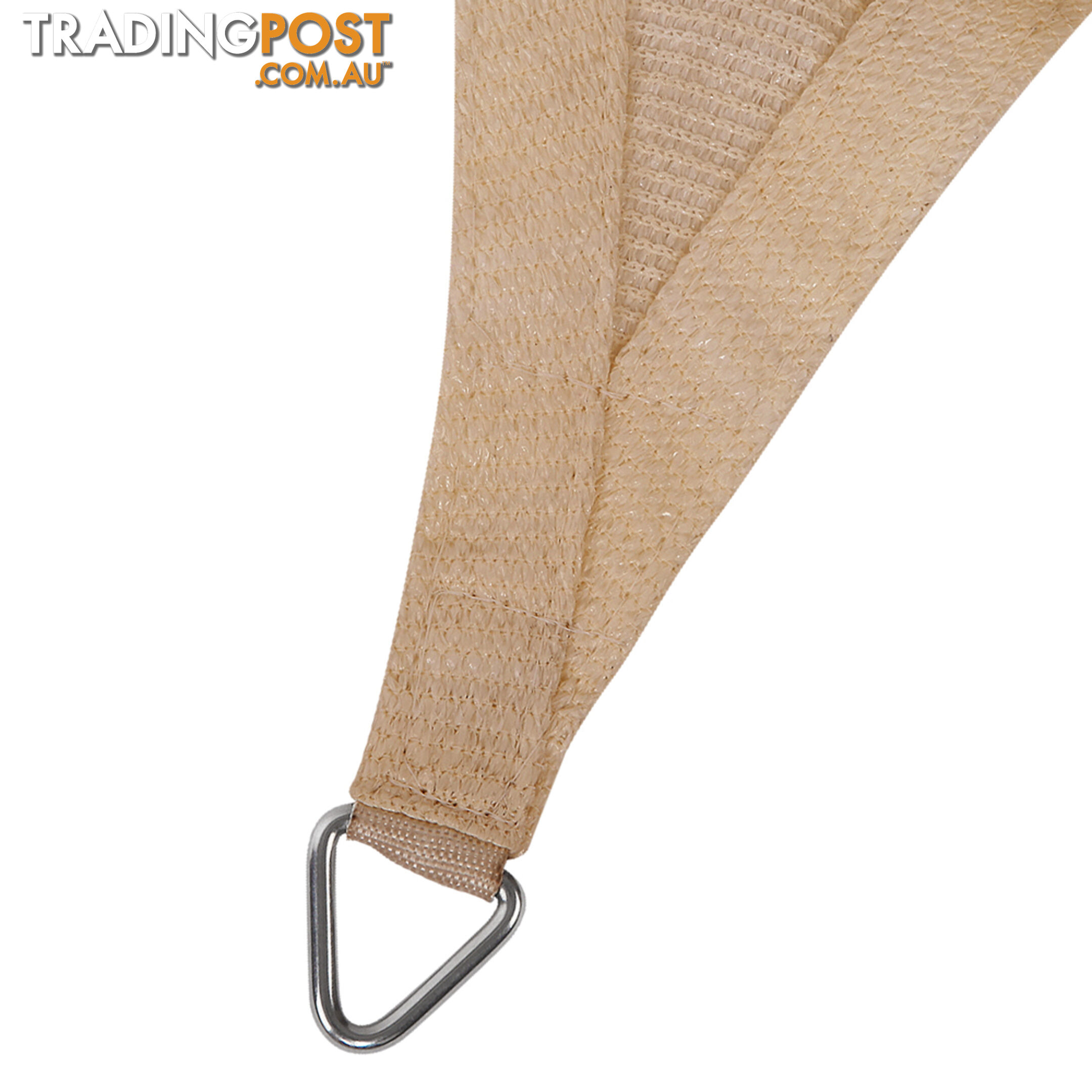 Heavy Duty Rectangle Shade Sail Canopy 4 x 5 m Sand Beige