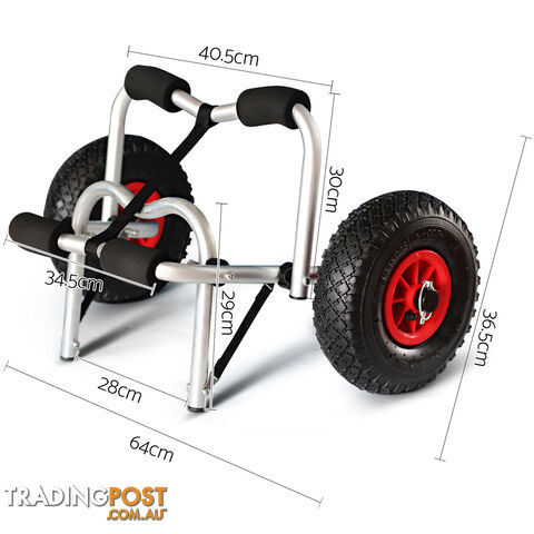 Heavy Duty Aluminium Kayak Trolley _ 100KG - photo 2 of 9