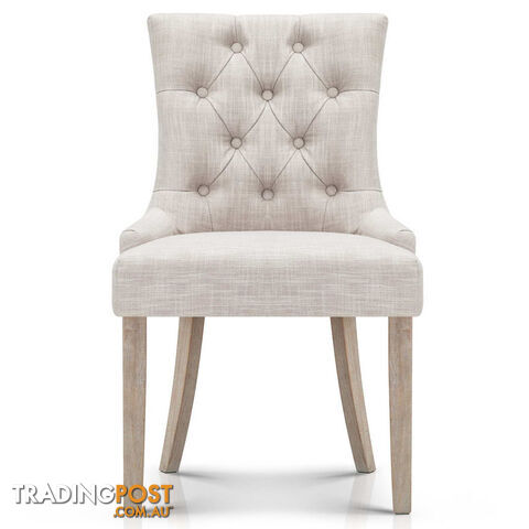 French Provincial Dining Chair - Beige - photo 3 of 10