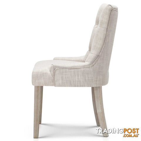 French Provincial Dining Chair - Beige - photo 4 of 10