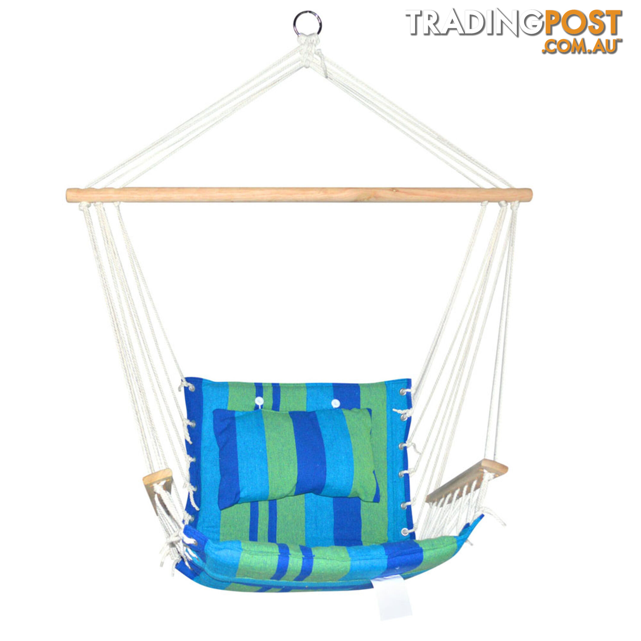 Hammock Swing Chair Blue Green