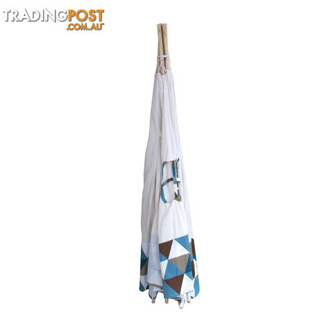 4 Poles Teepee Tent w/ Storage Bag - photo 4 of 8